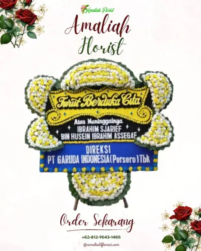 Papan Bunga Duka di Fiditan